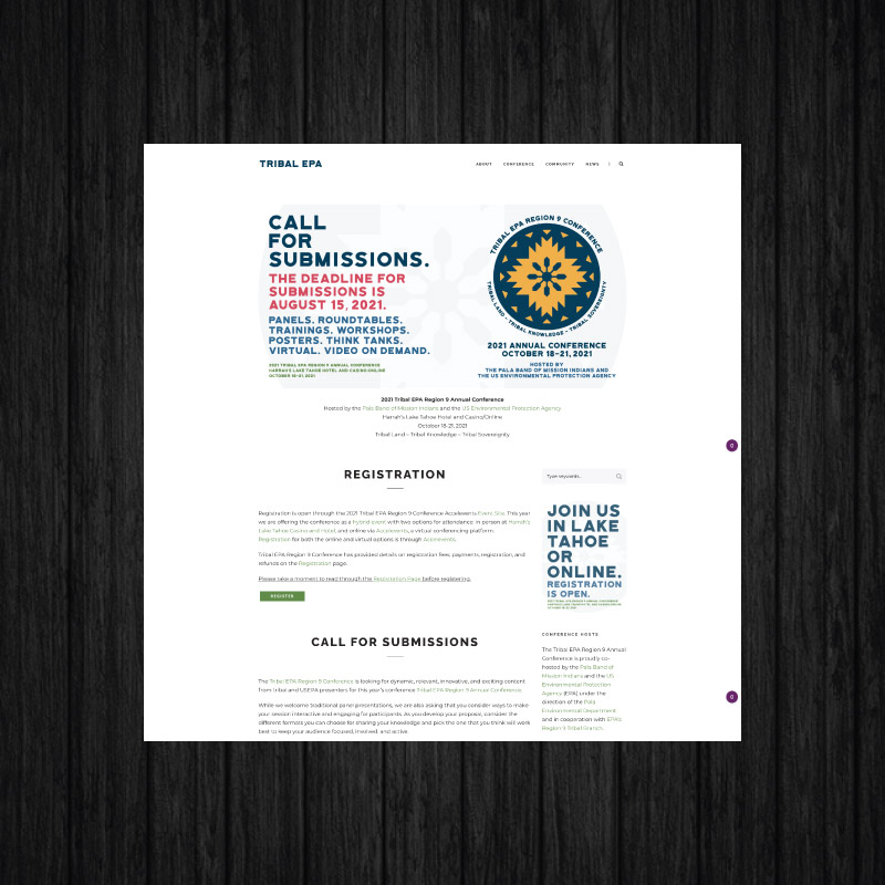 Indigemedia LLC David Bernie Marketing Consultant Graphic Web Design Photography Video Logos Native American Indigenous Art Tribal EPA Region 9 Conference