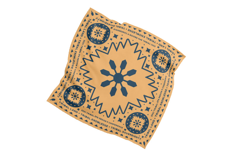 Indigemedia LLC David Bernie Marketing Consultant Graphic Web Design Photography Video Logos Native American Indigenous Art Blog Tribal EPA Region 9 Conference 2021 Bandana