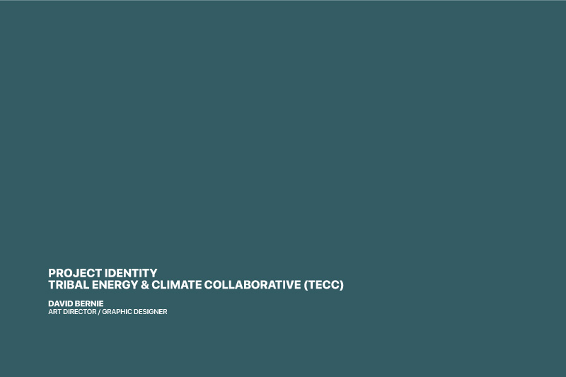 Indigemedia LLC David Bernie Native American Artist Graphic Design Logo Culture Tribal Energy and Climate Collaborative TECC